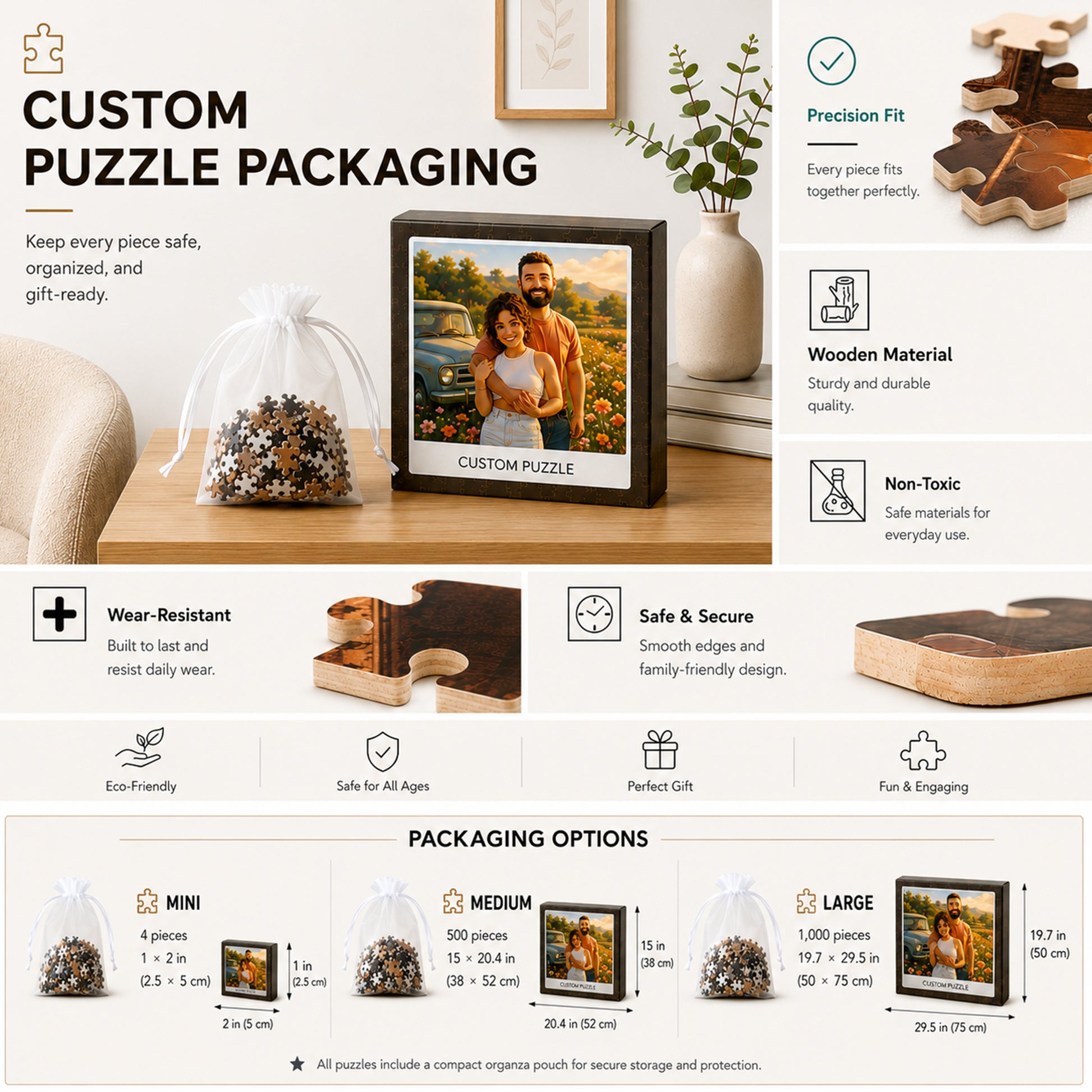 Custom Puzzle Packaging