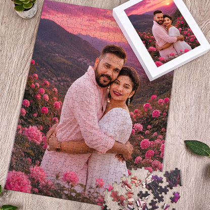 Personalized Photo Puzzle - Custom photo puzzle 1000 pieces - Custom Jigsaw Puzzle from your own picture- Gift for Mom