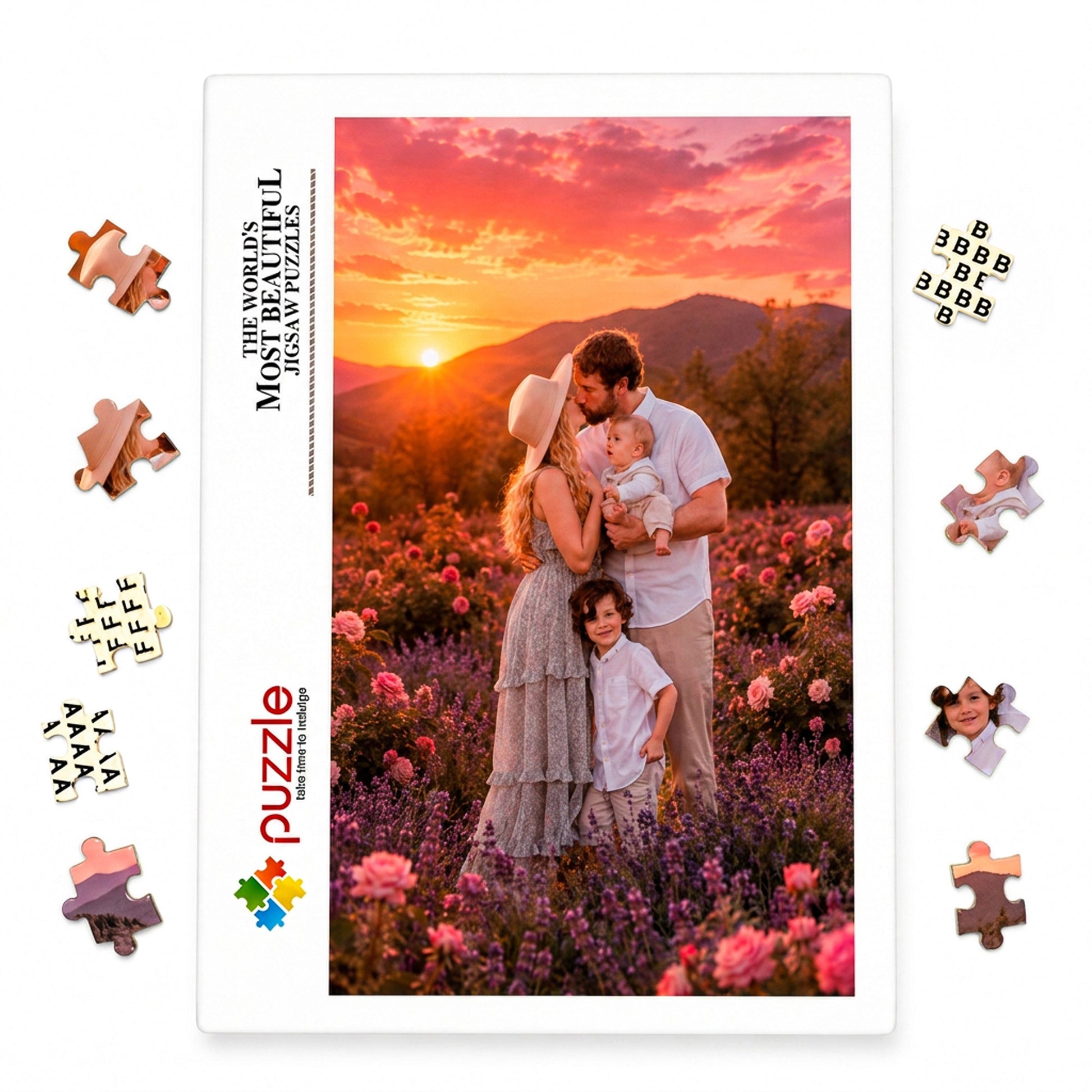 Personalized Photo Puzzle - Custom photo puzzle 1000 pieces - Custom Jigsaw Puzzle from your own picture- Gift for Mom