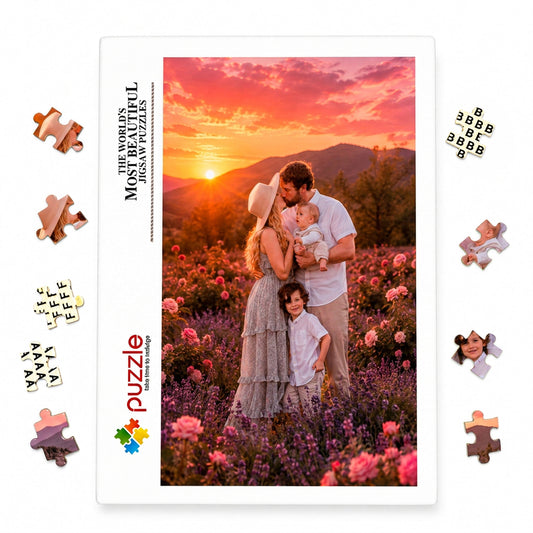 Personalized Photo Puzzle - Custom photo puzzle 1000 pieces - Custom Jigsaw Puzzle from your own picture- Gift for Mom