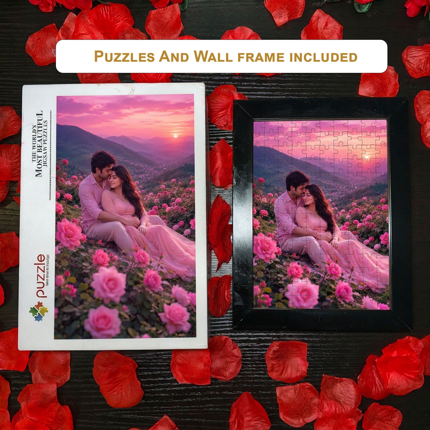 Custom PUzzle And Frame