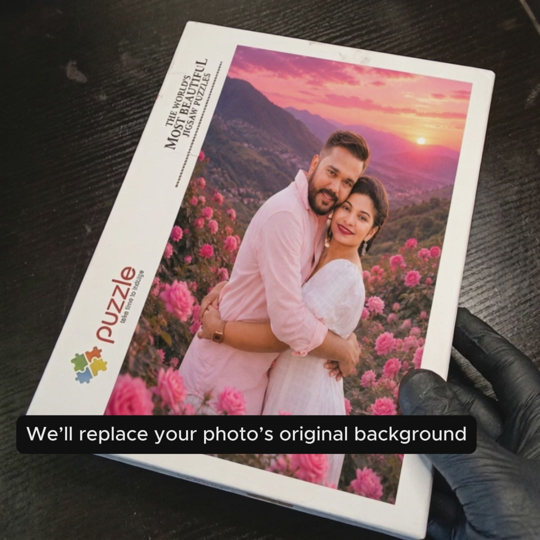 Personalized Photo Puzzle - Custom photo puzzle 1000 pieces - Custom Jigsaw Puzzle from your own picture- Gift for Mom